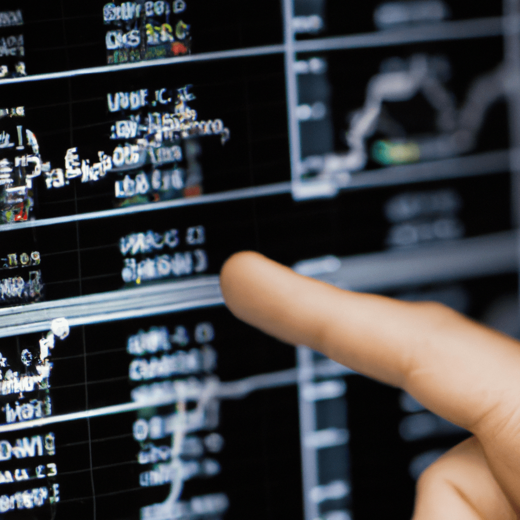 2 - A photograph of a businessman closely monitoring economic indicators on a computer screen, highlighting the significance of macroeconomic factors in stock market performance.. Sigma 85 mm f/1.4. No text.. Sigma 85 mm f/1.4. No text.