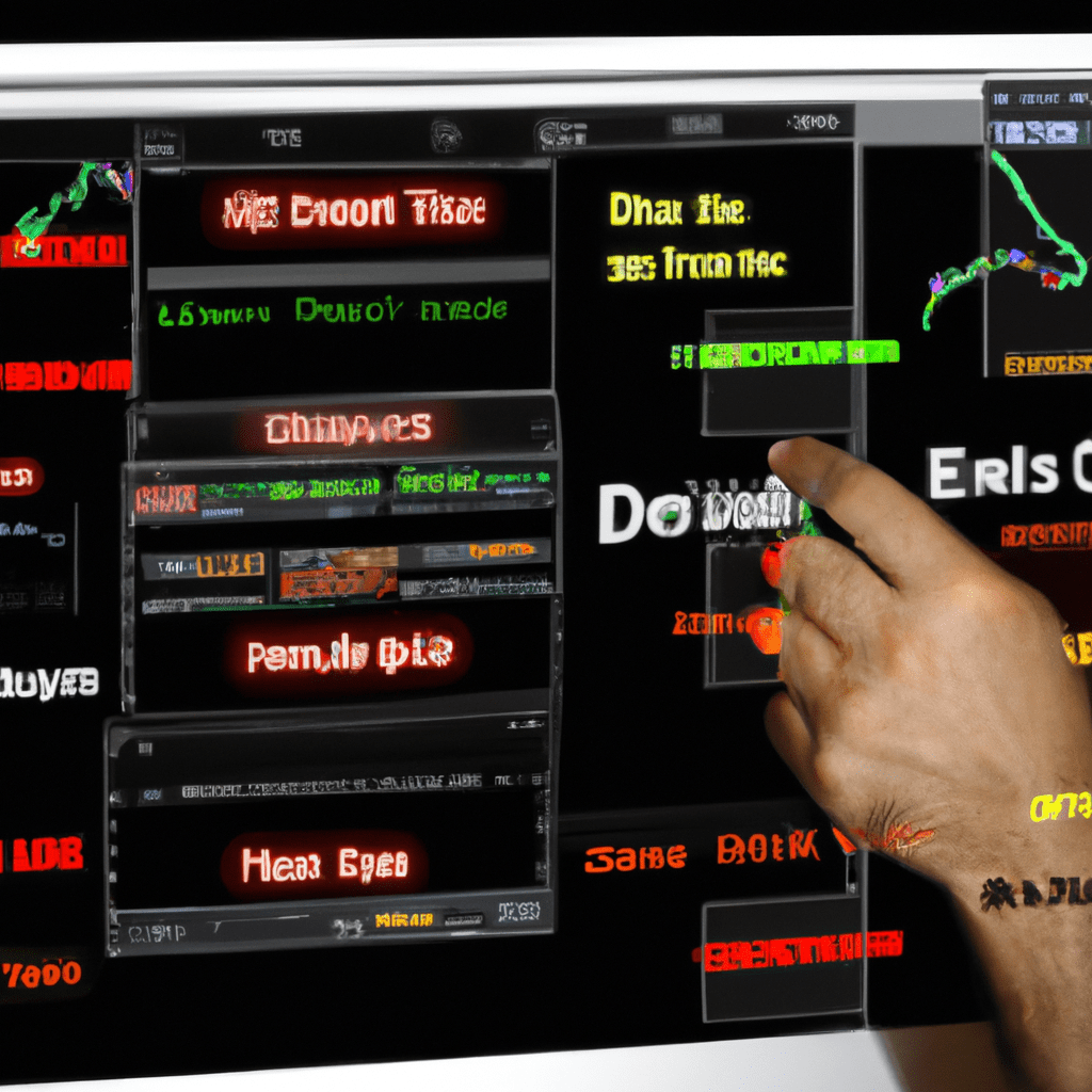 A photo illustrating a person using multiple financial tools to monitor and analyze stock markets. Sigma 85 mm f/1.4. No text.. Sigma 85 mm f/1.4. No text.