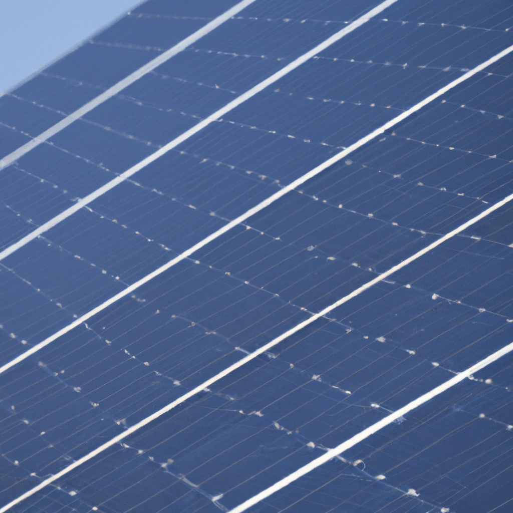 [Possible photo description: A row of solar panels on a sunny day, symbolizing the cost-effectiveness of investing in clean energy.]. Sigma 85 mm f/1.4. No text.