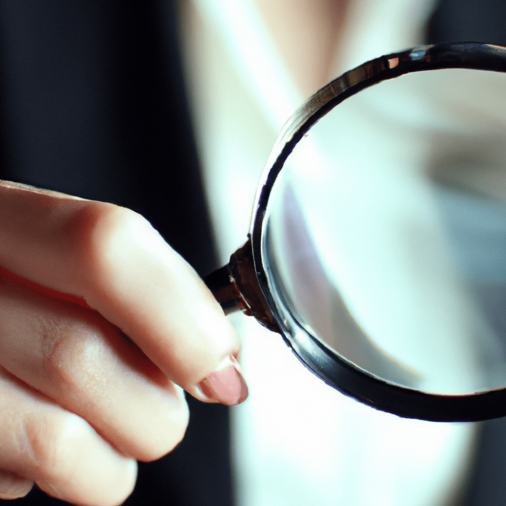 6 - [Choosing the right investment tools](investment photo) - A person holding a magnifying glass, symbolizing the careful consideration needed when selecting financial instruments. Making informed decisions based on goals, risk tolerance, and time horizon is crucial for successful investing. Sigma 85 mm f/1.4. No text.. Sigma 85 mm f/1.4. No text.