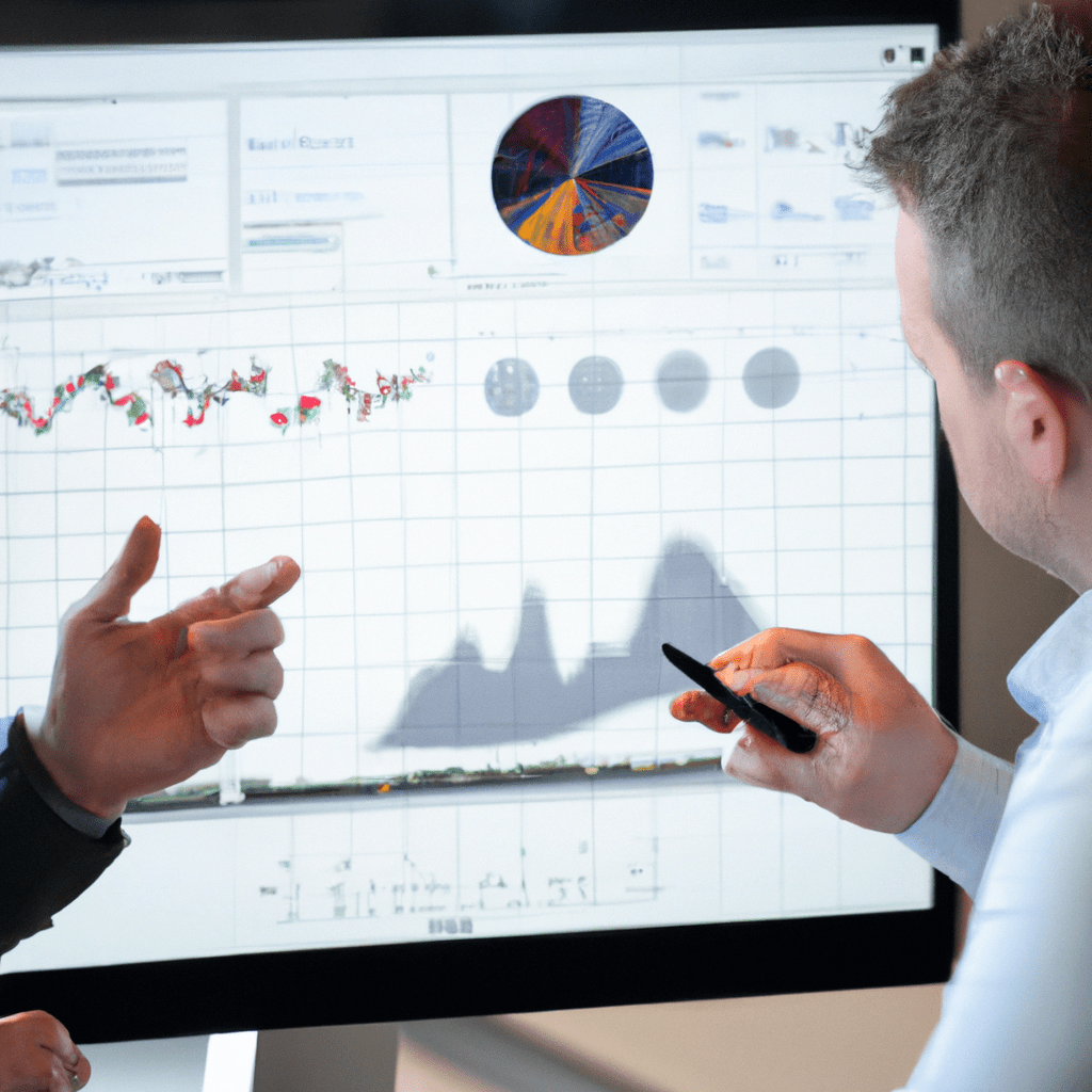 Photo: Close-up of a team of economists discussing and analyzing macroeconomic indicators using analytical software to interpret economic data and predict future trends. Sigma 85mm f/1.4.. Sigma 85 mm f/1.4. No text.