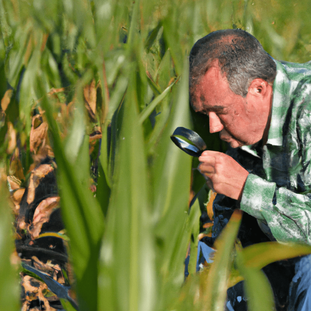 3 - PHOTO: A farmer using biotechnology techniques to improve crop yields and reduce environmental impact. Nikon D750. No text.. Sigma 85 mm f/1.4. No text.