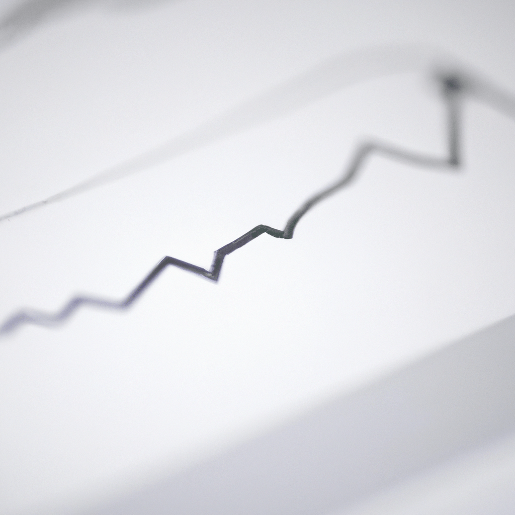 A photo of a real estate market chart, showing steady growth and stability.. Sigma 85 mm f/1.4. No text.