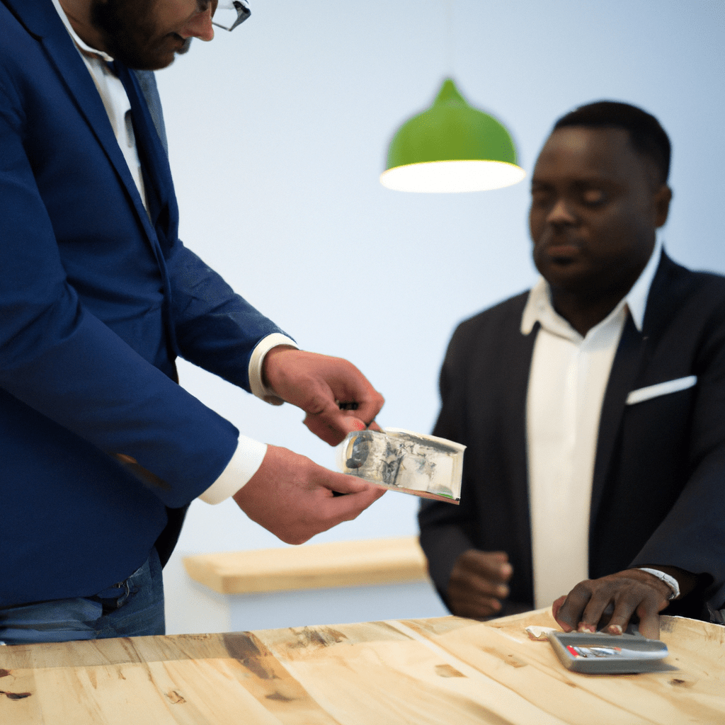 A photo of a real estate investor receiving regular rental income, showcasing the potential for passive income from property investments. Sigma 85 mm f/1.4. No text.. Sigma 85 mm f/1.4. No text.