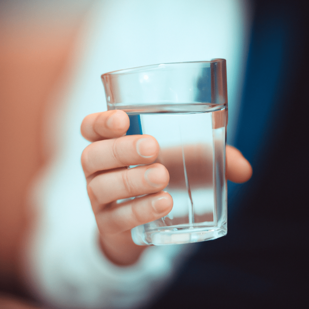 2 - [Photo description: A person holding a glass of water, symbolizing the importance of water resources.]. Sigma 85 mm f/1.4. No text.. Sigma 85 mm f/1.4. No text.